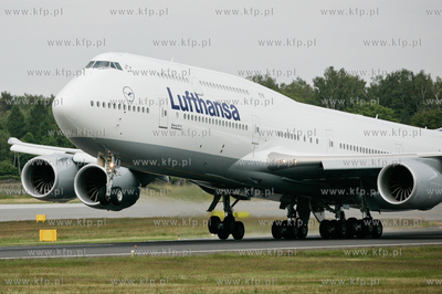 Gdansk. Rebiechowo. Start najdluzszego samolotu pasazerskiego...