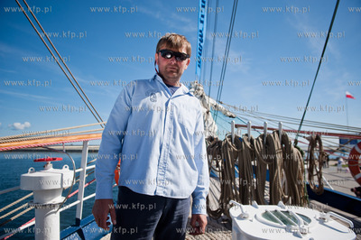 Gdynia. Uroczyste przywitanie zaglowca STS Fryderyk...