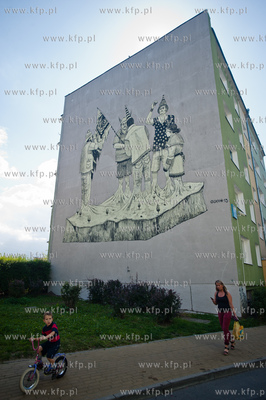 Gdansk. Zaspa. Monumental Art. Europejski Festiwal...