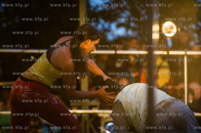 Gdansk. Gora Gradowa. XIX Miedzynarodowy Festiwal Teatrow...