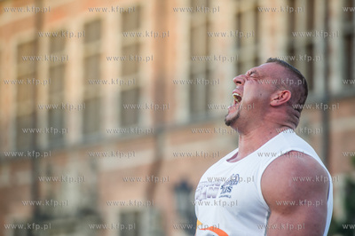 Gdank. Targ Weglowy. Zawody Pucharu Polski Strong Man.
Nz...