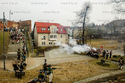 Tczew. Okolice murow obronnych. Piata inscenizacja...