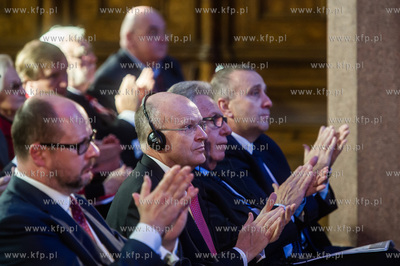 Gdańsk. Dwór Artusa.  Obchody 30-lecia Trybunału...