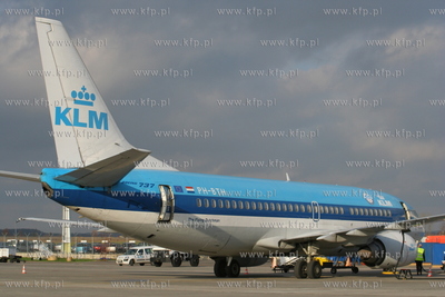 Gdansk , Rebiechowo Nz. Boeing Linii KLM
19.11.2006
fot....