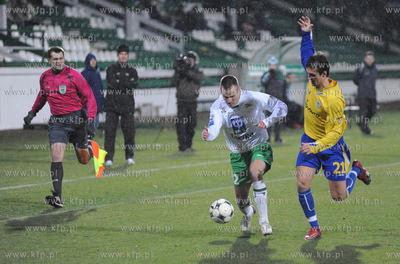 Gdansk, Stadion Lechii. Mecz Pucharu Ekstraklasy Lechia...