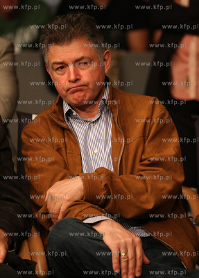 Gdynia, Gala boksu zawodowego. Nz. Marian Krzaklewski.
09.05.2009
fot....