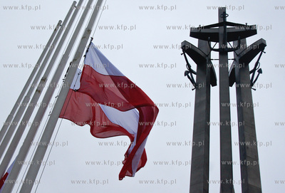 Gdansk. Zaloba po tragicznej smierci Prezydenta RP,...
