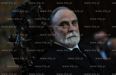 Gdansk. Dwor Artusa. Wreczenie Medali sw. Wojciecha...