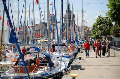 Gdansk. Dlugi Targ. III Swiatowy Zjazd Gdanszczan....