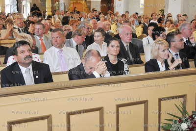 Rumia. W ramach obchodow 30-lecia Solidarnosci w  kosciele...