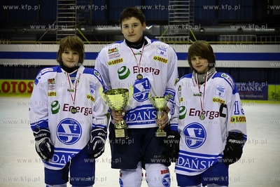 Gdansk. Hala OLIVIA. XIII Miedzynarodowy turniej hokeja...