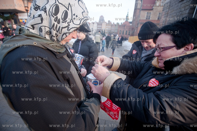 Wolontariusze XIX Finalu Wielkiej Orkiestry Swiatecznej...