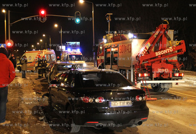 Do powaznego wypadku doszlo kolo 20 na ulicy Rakoczego....
