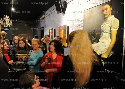 Klub Sfinks 700 w Sopocie. Wystawa z cyklu Roberta...