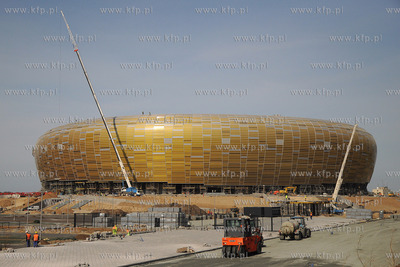 PGE Arena na 45 dni przed pierwszym meczem pomiedzy...