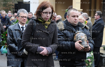 Cmentarz Katolicki w Sopocie. Pogrzeb Zbigniewa Gacha,...
