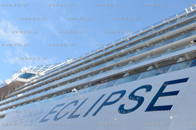 Wycieczkowiec Celebrity Eclipse w Gdyni. 18.06.2014...