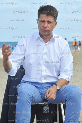 Sopot. Plaza k. Tawerny Rybitwa. Spotkanie Raszarda...