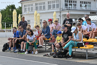 Sopot. Plac Zdrojowy i Molo. Trefl Sopot. Turniej koszykówki...