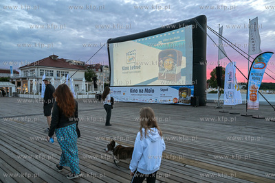 Molo w Sopocie. Lotto Kino Letnie Sopot - Zakopane...
