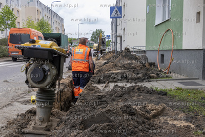 Wymiana instalacji przepływowej gazu na ulicy Niepodległości...
