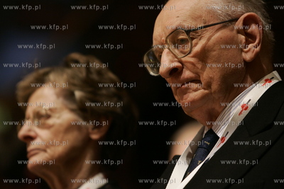 Gdansk, sala koncertowa Filharmonii Baltyckiej. Konferencja...