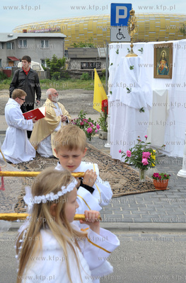 Procesja Bozego Ciala parafii sw. Anna i Joachima....
