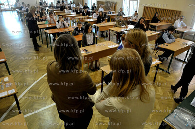 Gdansk.Szkola Podstawowa nr 50. Ogolnopolski test sprawdzajacy...