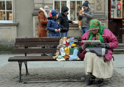 Orszak Trzech Kroli przeszedl ulicami Gdanska. 06.01.2015...