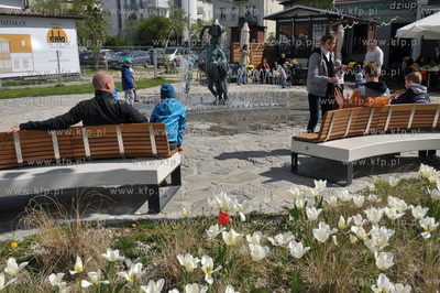 Sopot. Placyk za Spatife-em pomiedzy ul. Bohaterow...