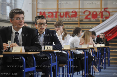 Egzamin maturalny w Gdanskim Liceum Autonomicznym....