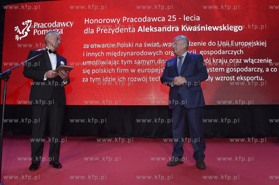 Filharmonia w Gdańsku. Gala z okazji 25 lecia Pracodawców...