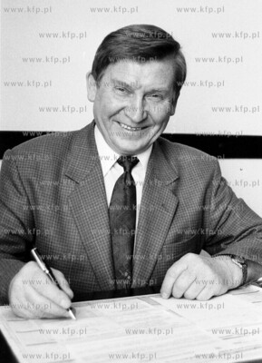 Waclaw Balinski radny i szef PC w Gdansku.
Fot.Maciej...