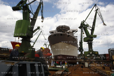 Stocznia Gdansk. Wizyta komisarz UE Neelie Kroes ds....