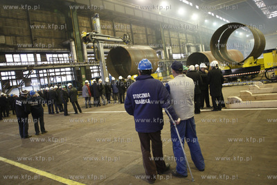 Stocznia Gdansk. Hala K1 Uroczystosc otwarcia nowej...