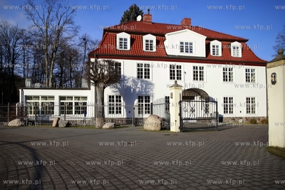 Gdansk Oliwa. Dwor Oliwski, w ktorym bedzie mieszkac...