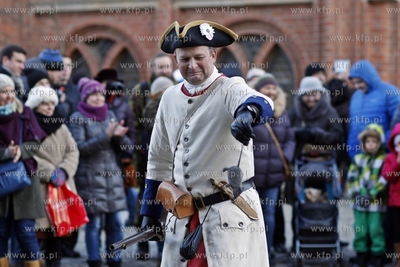 Gdańsk. Plac między Złotą Bramąi Katownią. Historyczna...