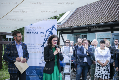 Gdańsk Orunia. Spotkanie prezydent Gdańska Aleksandry...