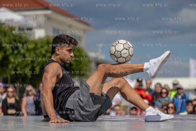 Sopot.  Mistrzostwa Europy we Freestyle Footballu.
09.06.2024
fot....