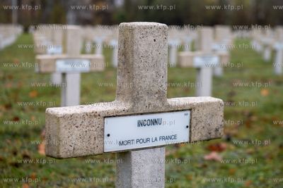 Wojskowy Cmentarz Francuski w Gdańsku. Uroczystości...