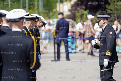 Gdynia, ORP Błyskawica. Promocja na pierwszy stopień...
