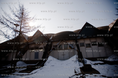 Zamknieta od 2002 roku hala GKS Wybrzeze na Gdanskiej...