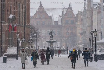 Zimowy Gdańsk. 17.02.2021 / fot. Anna Rezulak / KFP