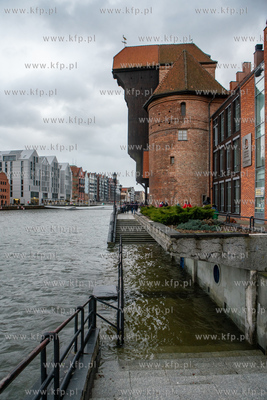 Cofka na Motławie w Gdańsku. 30.01.2022 / fot. Anna...