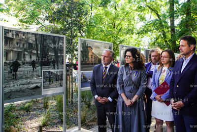 Gdańsk Wrzeszcz. Uroczystość odsłonięcia tablicy...