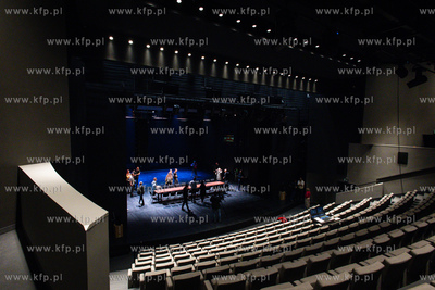 Konferencja prasowa dotycząca otwarcia Dużej Sceny...