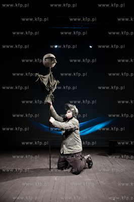 Gdansk. Teatr Wybrzeze. Scena Malarnia. Proba przedstawienia...