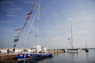 Sopot - molo. Przystan Jachtowa. Kapitan Roman Paszke...