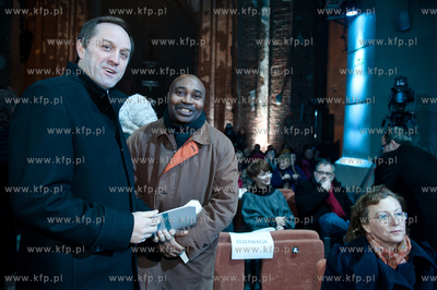 Gdansk. Centrum Sw. Jana. Koncert pt Szukamy stajenki....