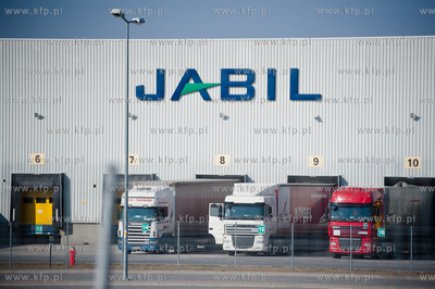 Kwidzyn. Fabryka firmy Jabil produkujacej produkty...